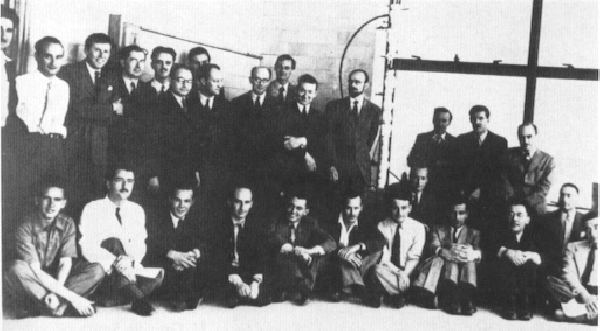 Physicists at Montreal Laboratory in 1943